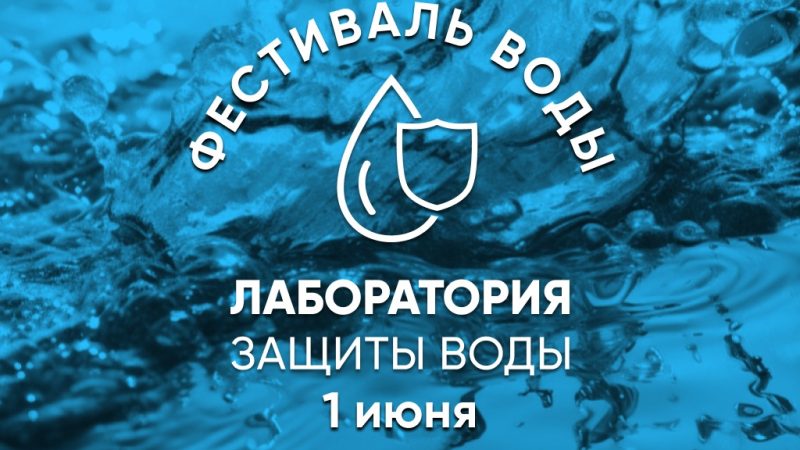Фестиваль воды. Образовательный проект «Лаборатория защиты воды»