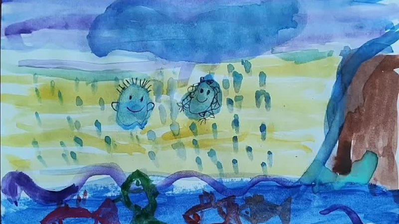 Иван Малюгин, детский сад №459. Лаборатория защиты воды