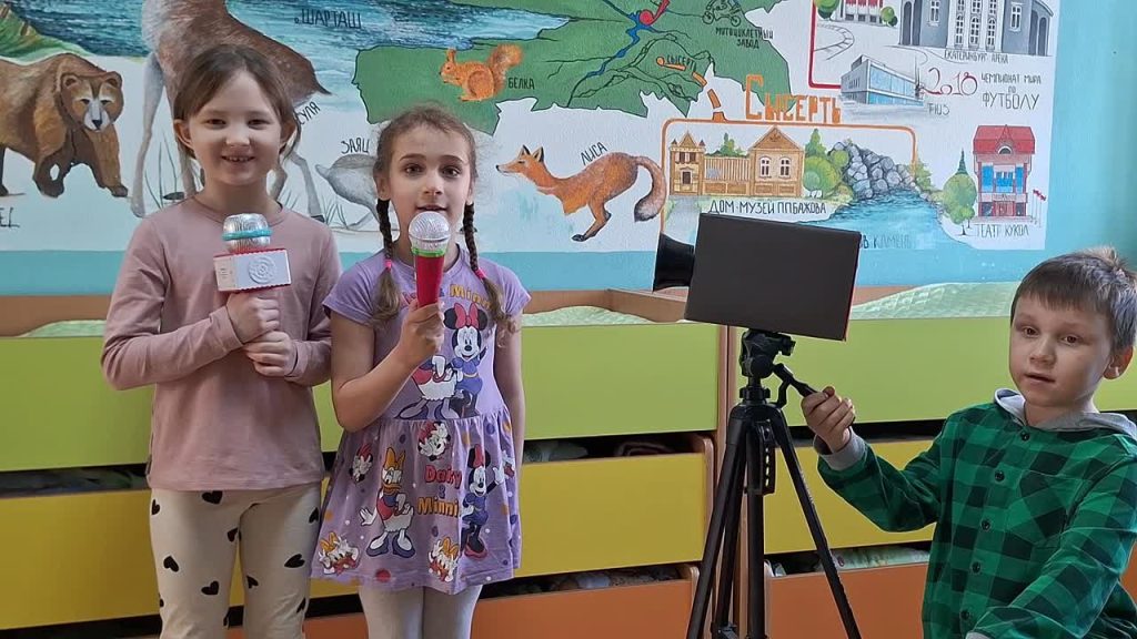 Конкурсное видео для проекта «Лаборатория защиты воды» в формате репортажа от воспитанников детского сада № 345